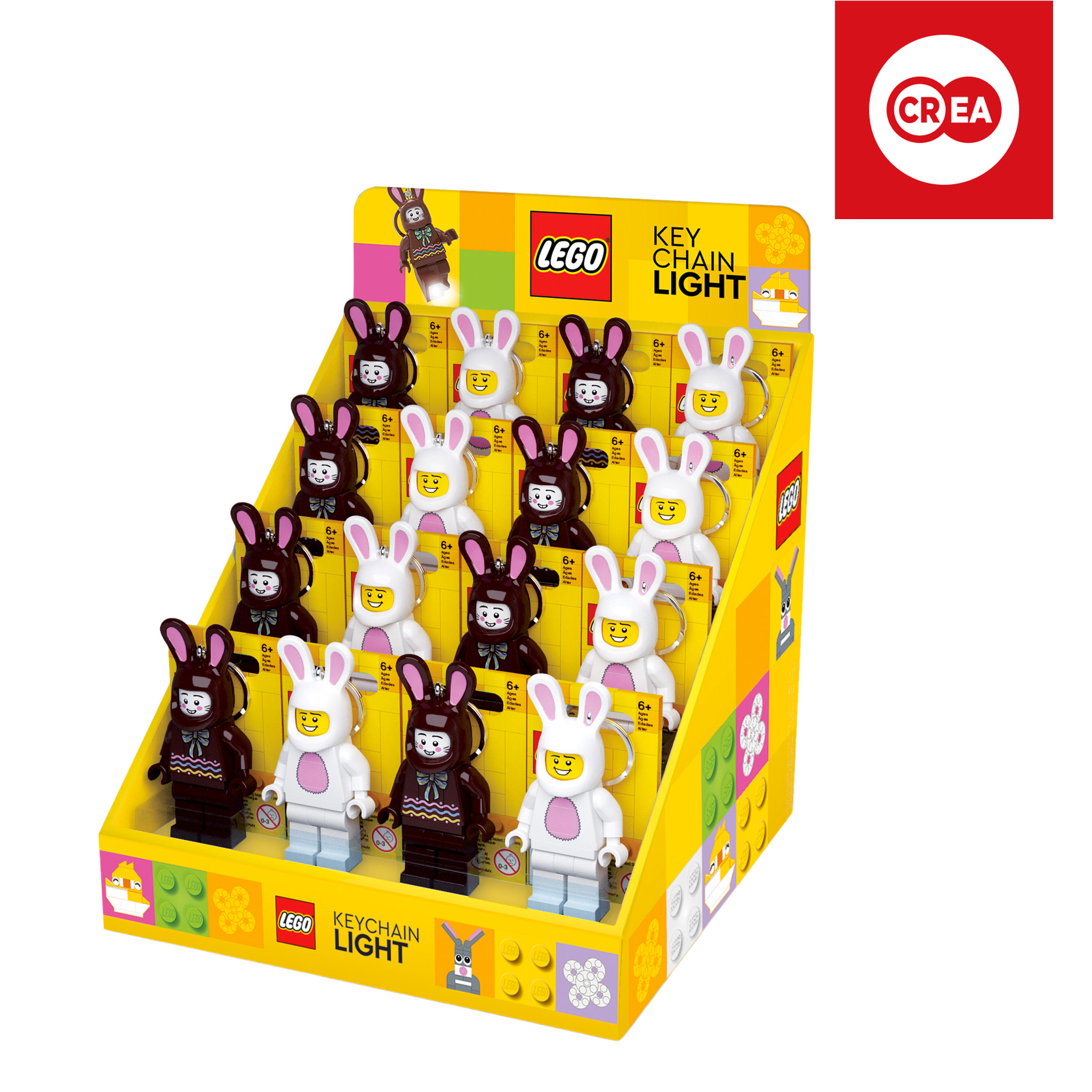 LEGO - Display Portachiavi Led BUNNY MIX