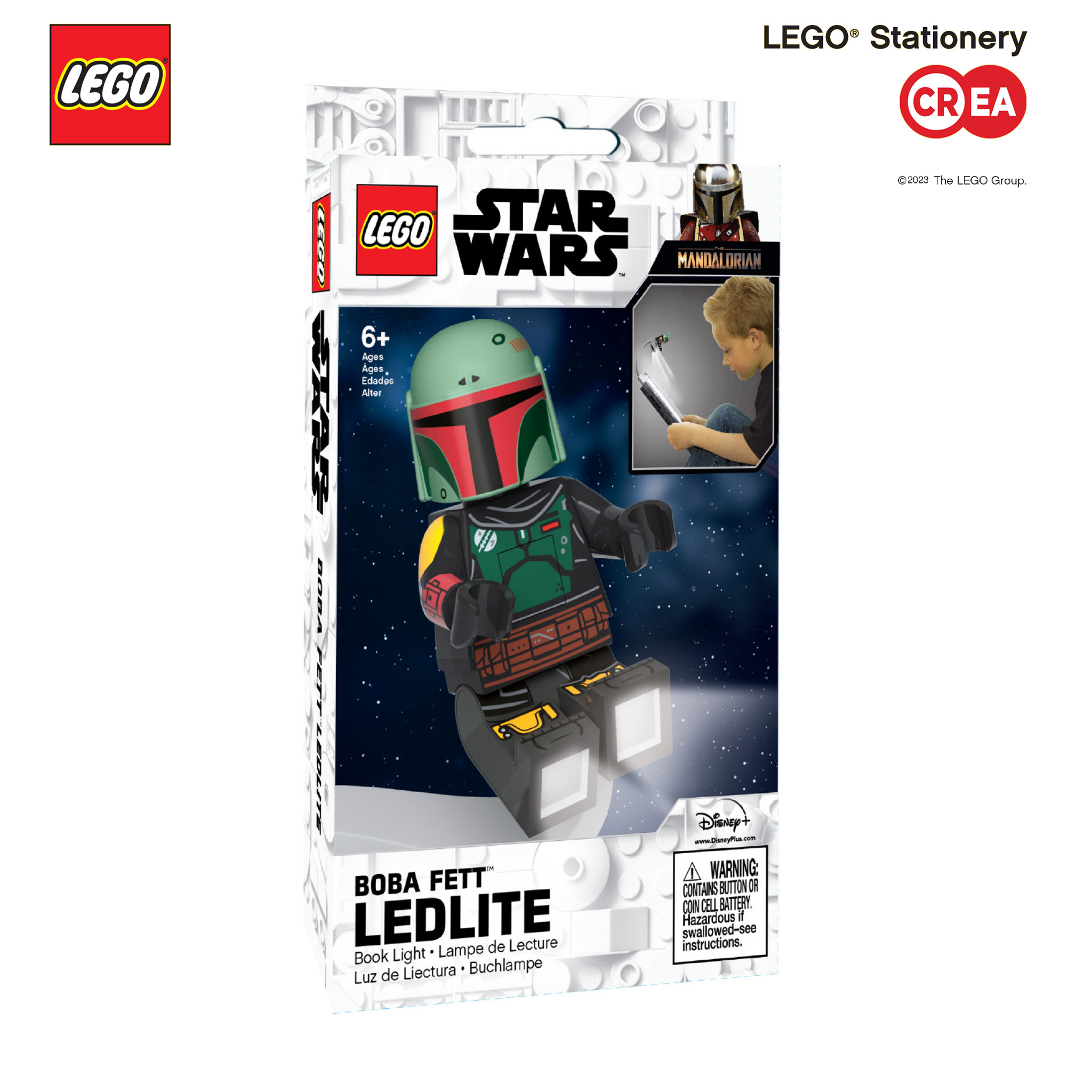 LEGO SW - BOBA FET Lampada Libro
