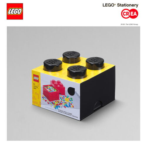 LEGO - Storage Brick 4 - Nero