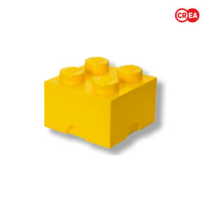 LEGO - Storage Brick 4 - Giallo
