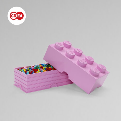 LEGO - Storage Brick 8 Maxi - Rosa
