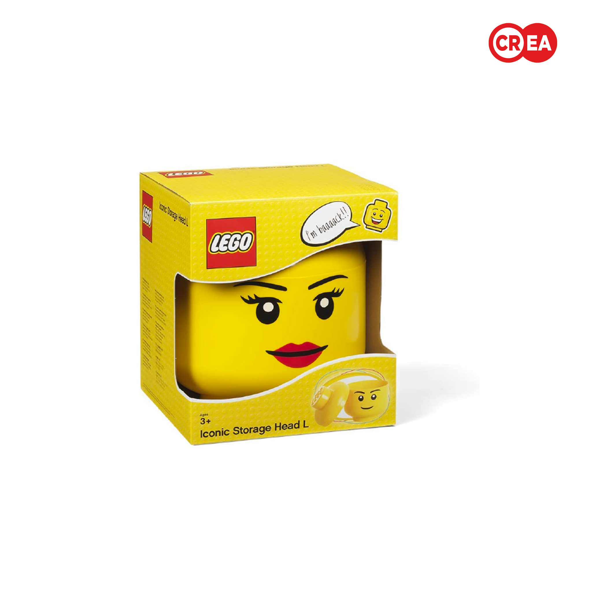 LEGO - Storage HEAD Base - GIRL